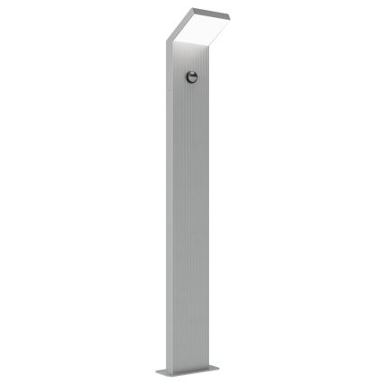 Brilagi - LED-Außenleuchte mit Sensor RIANO LED/8W/230V silber IP65