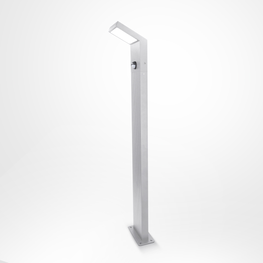 Brilagi - LED-Außenleuchte mit Sensor RIANO LED/8W/230V silber IP65