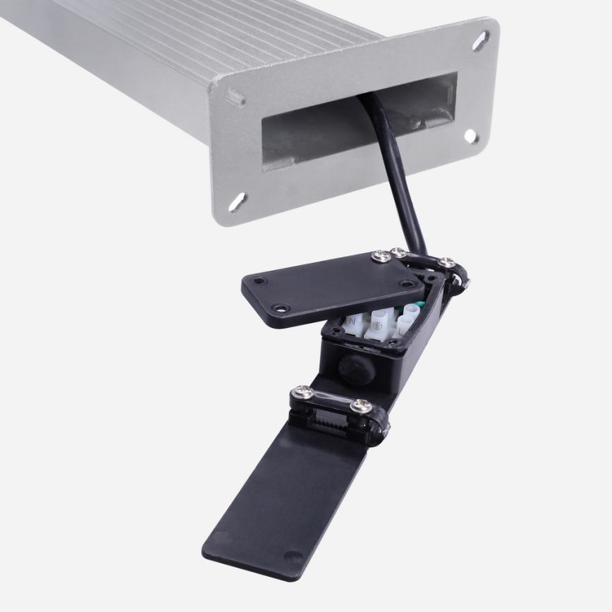Brilagi - LED-Außenleuchte mit Sensor RIANO LED/8W/230V silber IP65