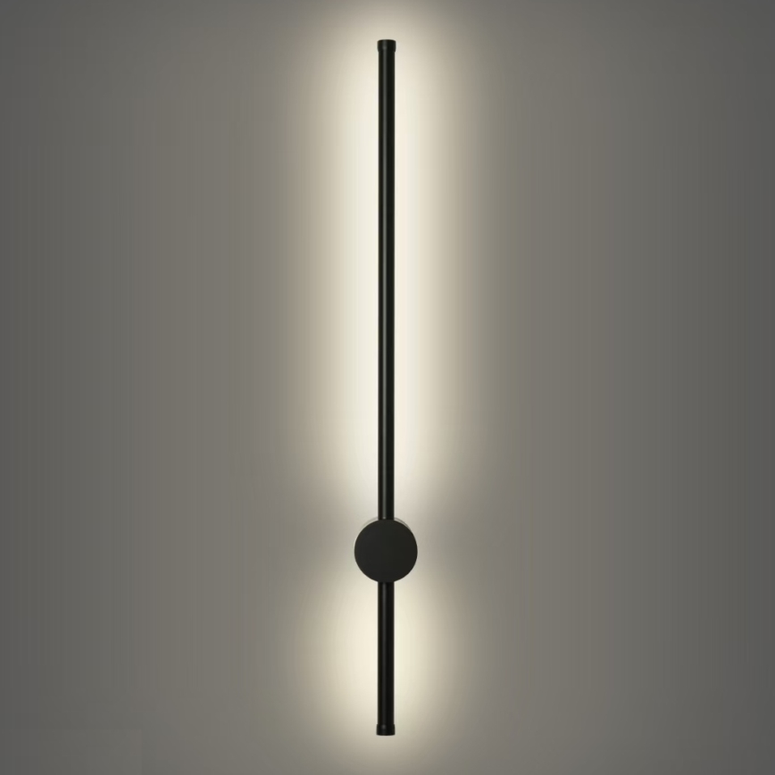 Brilagi - LED Außenwandleuchte AURA LED/12W/230V 4000K IP54 65 cm schwarz