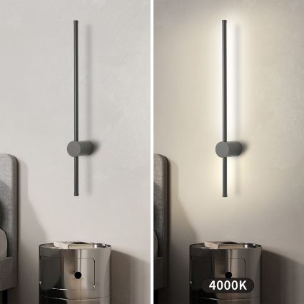 Brilagi - LED-Außenwandleuchte AURA LED/12W/230V 4000K IP54 65 cm Anthrazit
