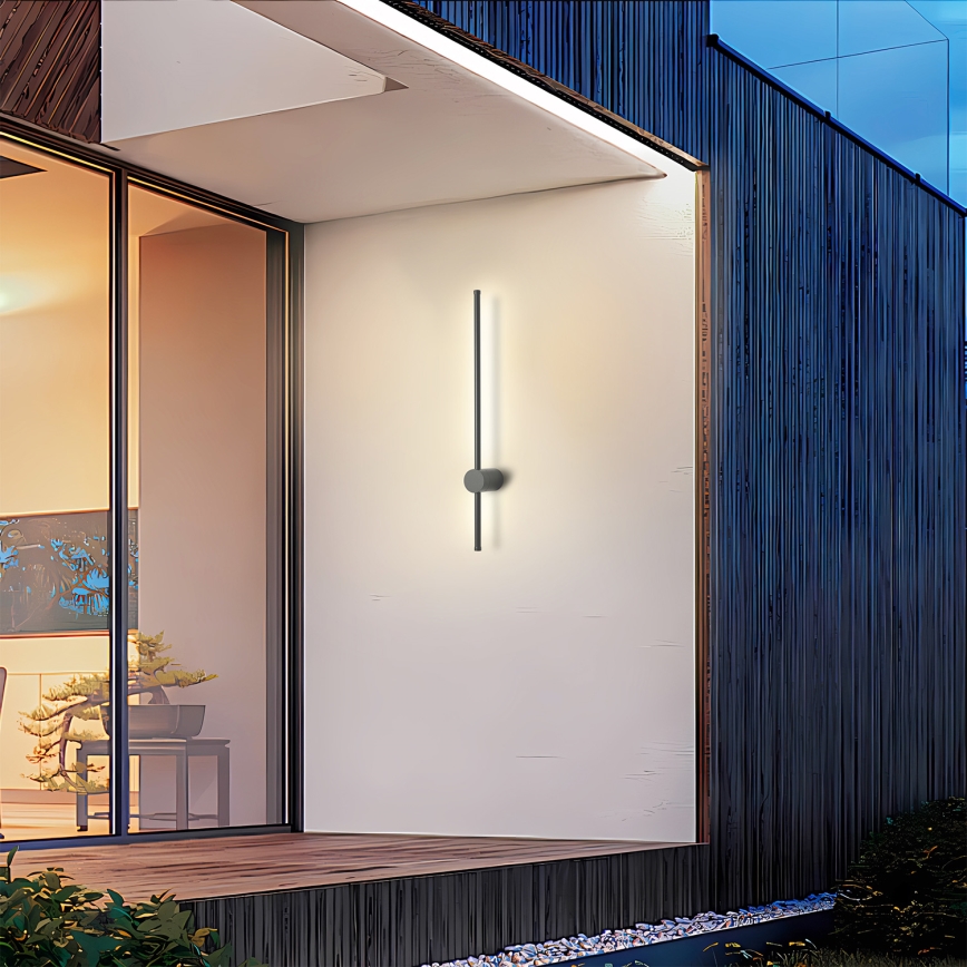 Brilagi - LED-Außenwandleuchte AURA LED/12W/230V 4000K IP54 65 cm Anthrazit