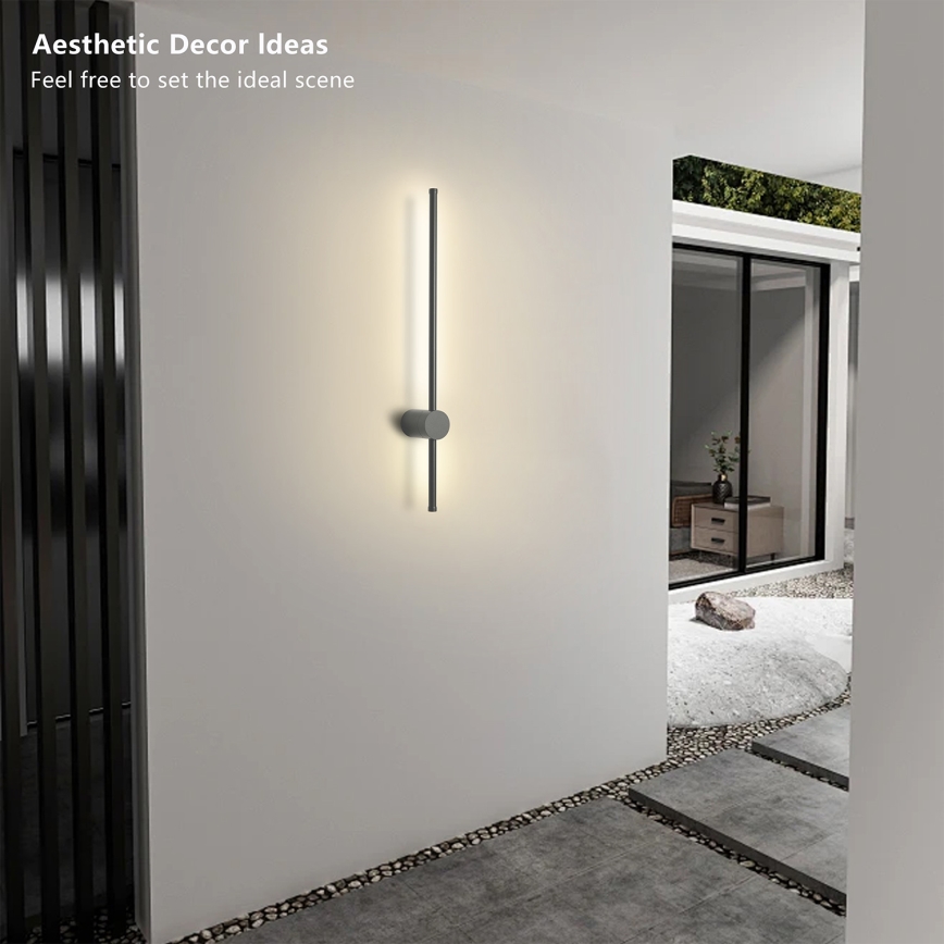 Brilagi - LED-Außenwandleuchte AURA LED/12W/230V 4000K IP54 65 cm Anthrazit