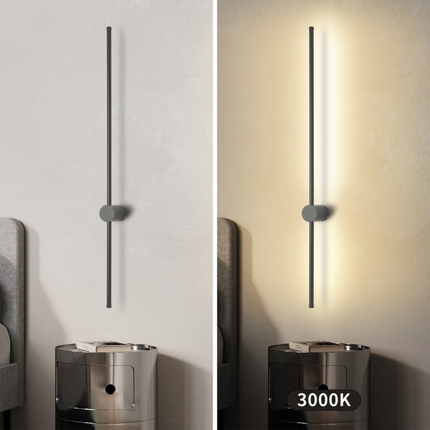 Brilagi - AURA LED-Außenwandleuchte, 20W, 230V, 3000K, IP54, 97 cm, Anthrazit