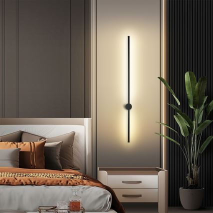 Brilagi - AURA LED-Außenwandleuchte, 20W, 230V, 3000K, IP54, 97 cm, Anthrazit