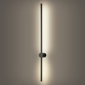Brilagi - LED Außenwandleuchte AURA LED/20W/230V 4000K IP54 97 cm schwarz CRI 90