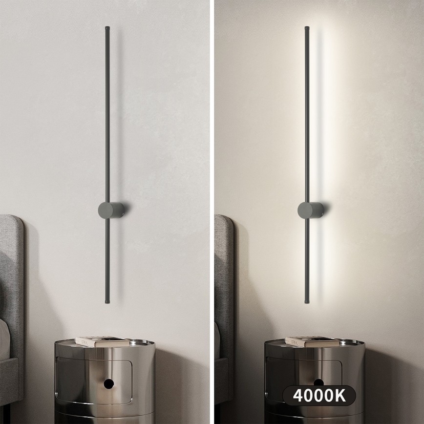 Brilagi - LED Außenwandleuchte AURA LED/20W/230V 4000K IP54 97 cm Anthrazit