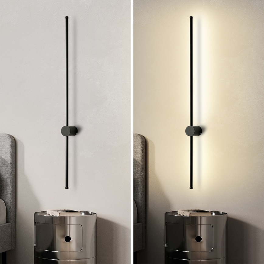Brilagi - LED-Außenwandleuchte AURA LED/20W/230V 4000K IP54 97 cm schwarz
