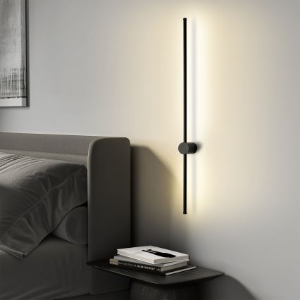 Brilagi - LED-Außenwandleuchte AURA LED/20W/230V 4000K IP54 97 cm schwarz