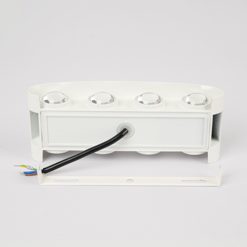 Brilagi - LED-Außenwandleuchte FLAREBOX LED/8W/230V, weiß, IP65