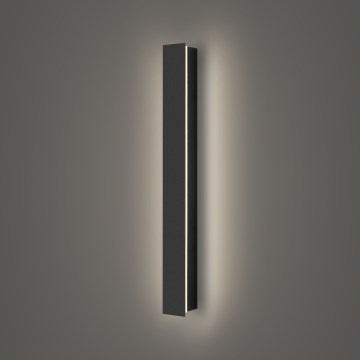 Brilagi - LED-Außenwandleuchte LINEAR LED/12W/230V 4000K IP65 50 cm schwarz CRI 90