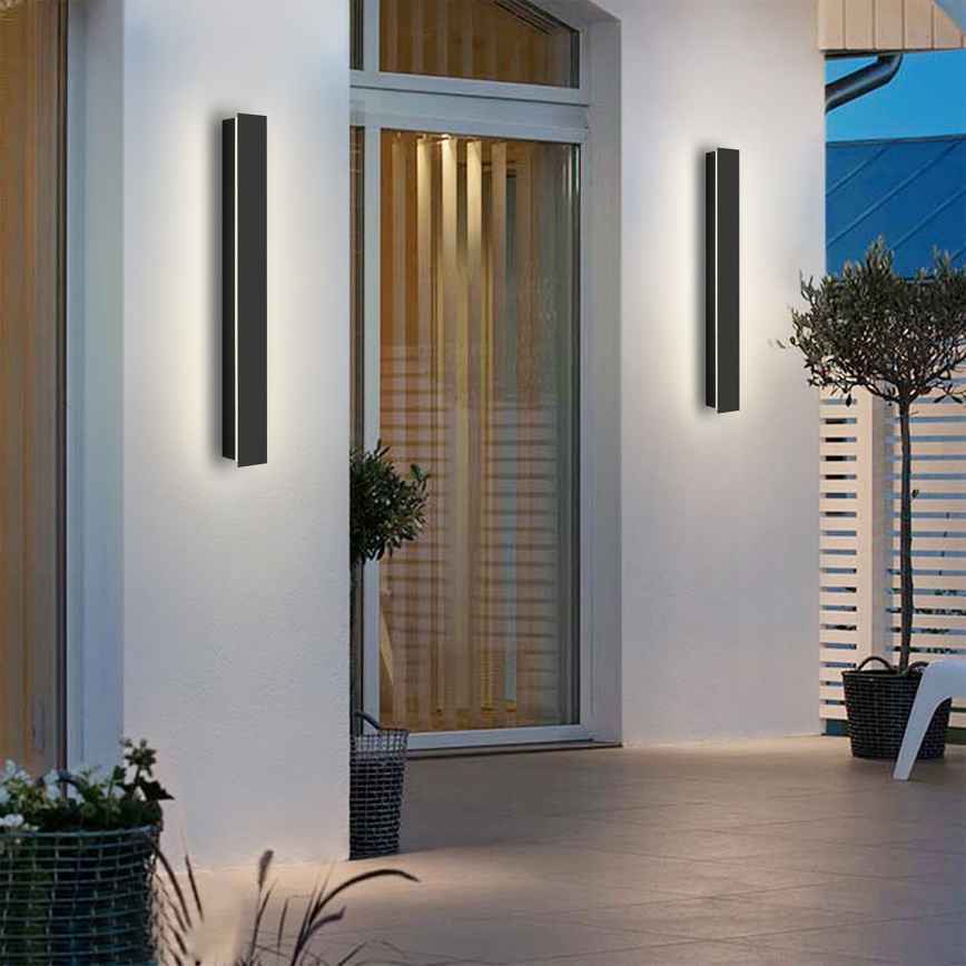 Brilagi - LED-Außenwandleuchte LINEAR LED/12W/230V 4000K IP65 50 cm schwarz