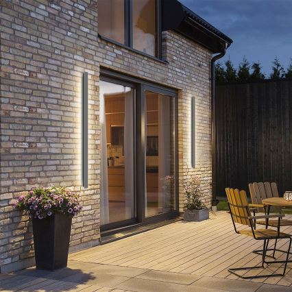 Brilagi - LED Außen-Wandleuchte LINEAR LED/32W/230V 4000K IP65 140 cm Anthrazit CRI 90