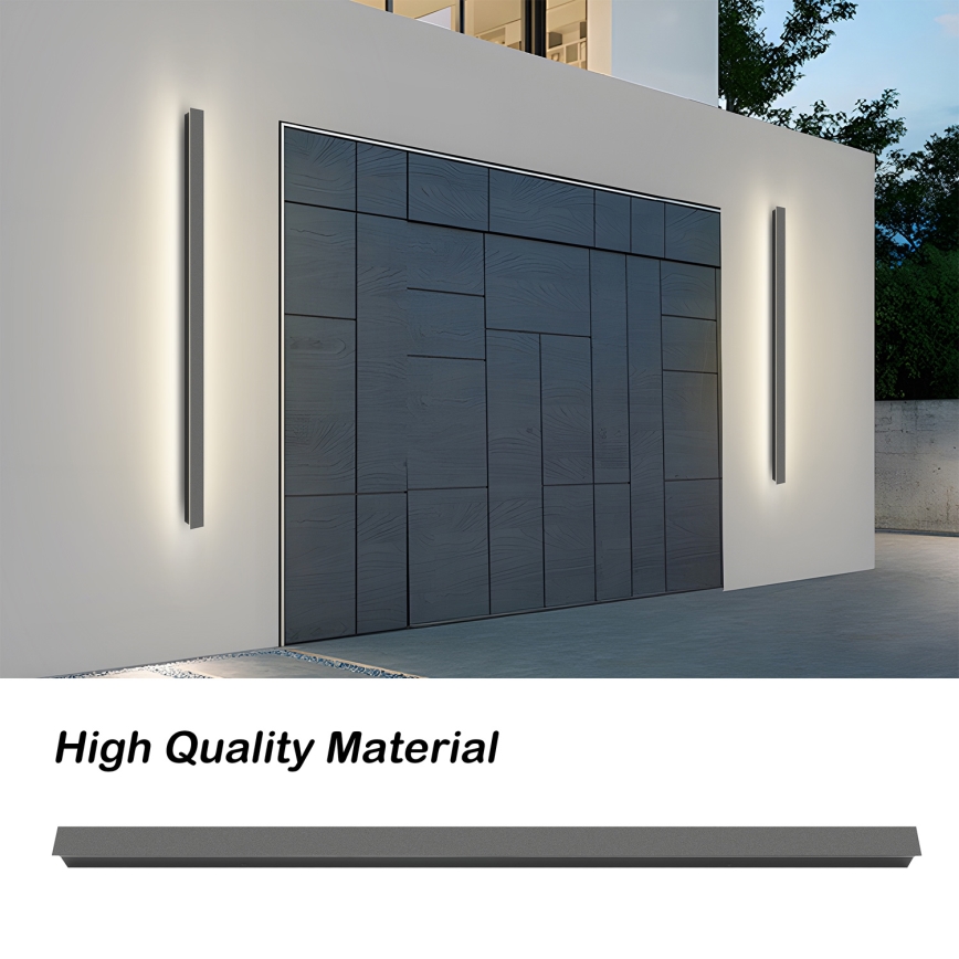 Brilagi - LED Außen-Wandleuchte LINEAR LED/32W/230V 4000K IP65 140 cm Anthrazit CRI 90