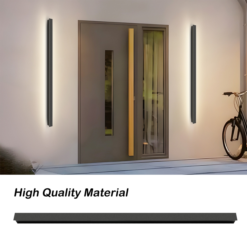 Brilagi - LED-Außenwandleuchte LINEAR LED/32W/230V 4000K IP65 140 cm schwarz CRI 90
