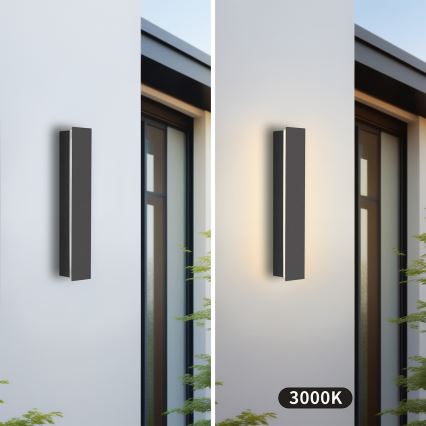 Brilagi - LED Außenwandleuchte LINEAR LED/8W/230V 3000K IP65 30 cm Anthrazit CRI 90