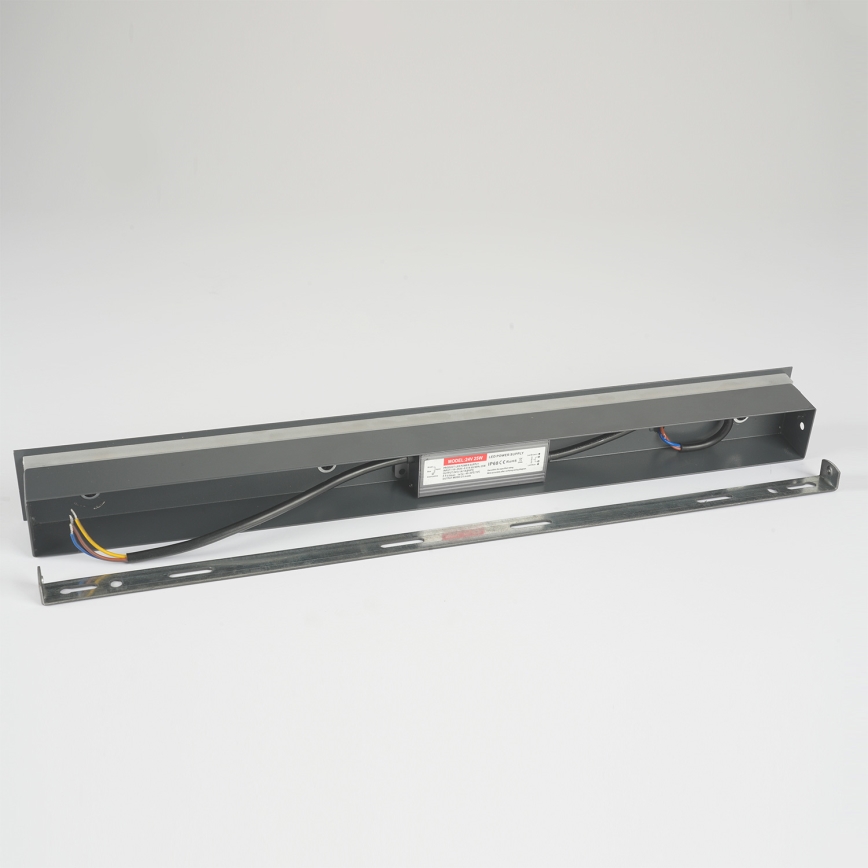 Brilagi - LED Außenwandleuchte LINEAR LED/8W/230V 3000K IP65 30 cm Anthrazit CRI 90