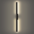 Brilagi - LED Außenwandleuchte LUNA LED/24W/230V 4000K IP65 100 cm schwarz CRI 90