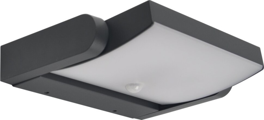 Brilagi - LED Außenwandleuchte mit Sensor ANKLE LED/18W/230V 4000K IP65 Anthrazit