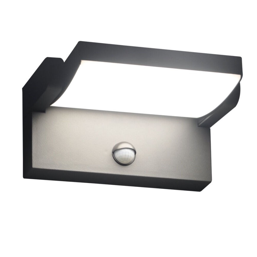 Brilagi - LED Außenwandleuchte mit Sensor ANKLE LED/18W/230V 4000K IP65 Anthrazit