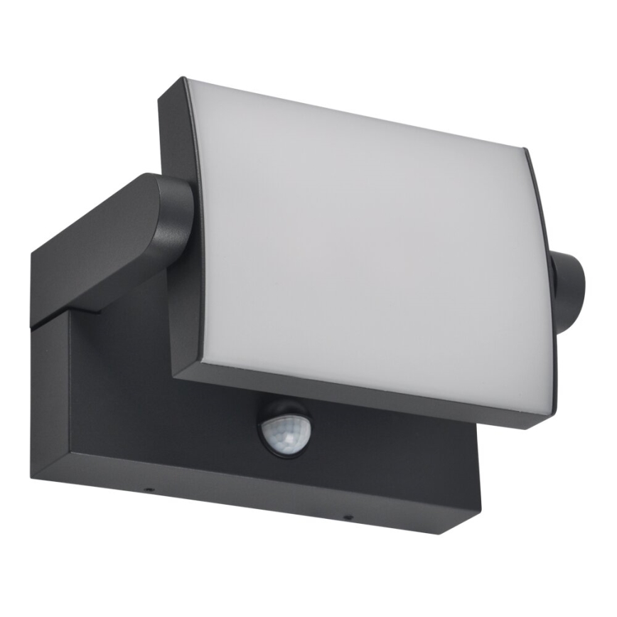 Brilagi - LED Außenwandleuchte mit Sensor ANKLE LED/18W/230V 4000K IP65 Anthrazit