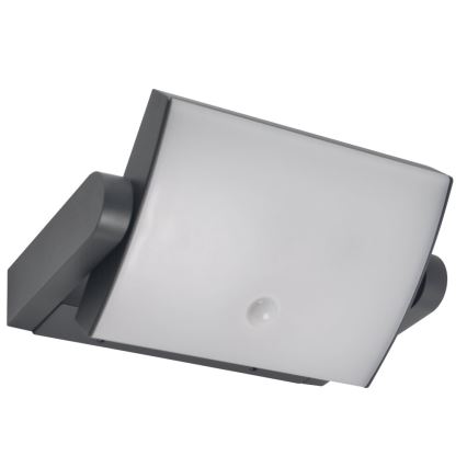 Brilagi - LED Außenwandleuchte mit Sensor ANKLE LED/18W/230V 4000K IP65 Anthrazit