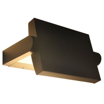 Brilagi - LED Außenwandleuchte mit Sensor ANKLE LED/18W/230V 4000K IP65 Anthrazit