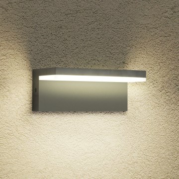 Brilagi - LED Außenwandleuchte TESSI LED/10W/230V Anthrazit IP54