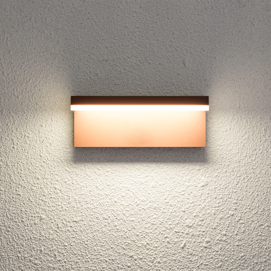 Brilagi - LED Außenwandleuchte TESSI LED/10W/230V braun IP54
