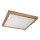 Brilagi - LED Badezimmer-Deckenleuchte WOODY FRAME LED/50W/230V 60x60 cm IP44 Eiche