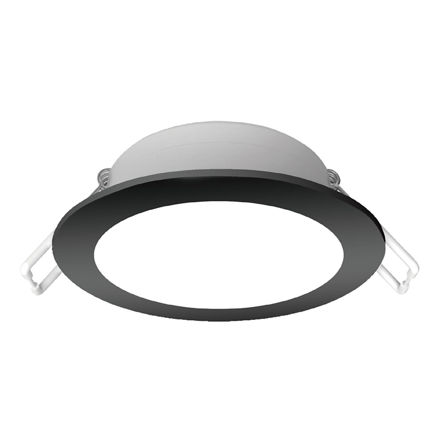 Brilagi - LED Badezimmer Einbauleuchte LED/4,8W/230V 3000K schwarz IP65
