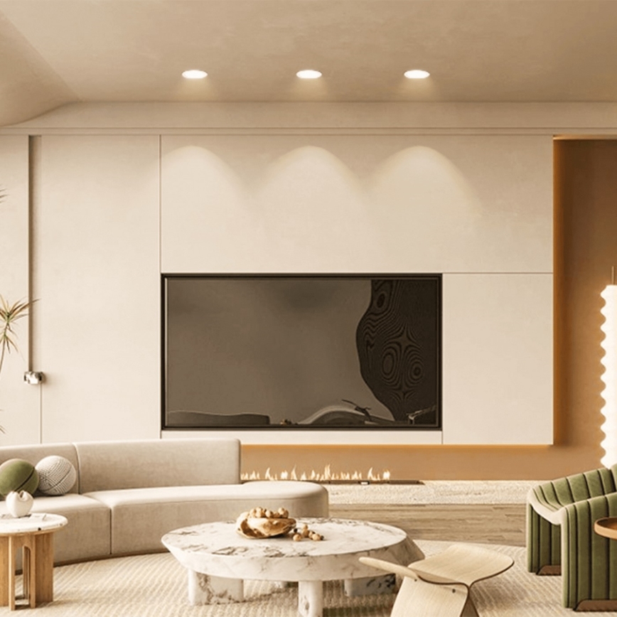 Brilagi - LED Badezimmer-Einbauleuchte LED/4,8W/230V 3000K weiß IP65