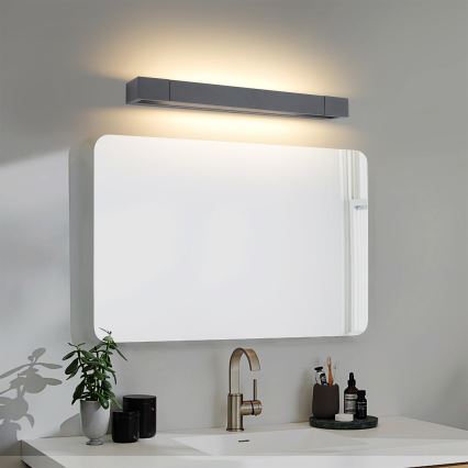 Brilagi - LED-Spiegelbeleuchtung AQUA LINE LED/12W/230V 45 cm IP44 Anthrazit
