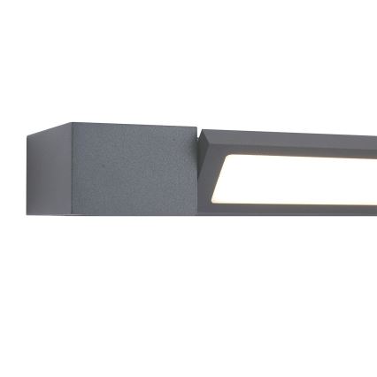 Brilagi - LED-Spiegelbeleuchtung AQUA LINE LED/12W/230V 45 cm IP44 Anthrazit