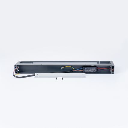 Brilagi - LED-Spiegelbeleuchtung AQUA LINE LED/12W/230V 45 cm IP44 Anthrazit