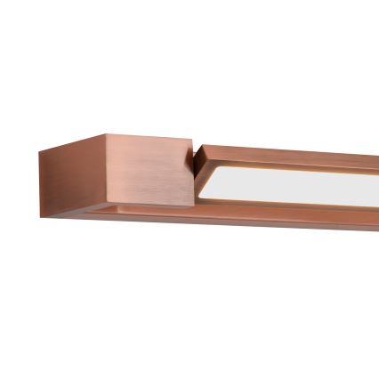 Brilagi - AQUA LINE LED-Spiegelleuchte 18W/230V, 60 cm, IP44, Bronze, CRI 90