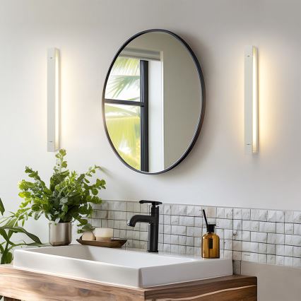 Brilagi - LED-Badspiegelleuchte AQUA LINE LED/18W/230V 60 cm IP44 weiß CRI 90