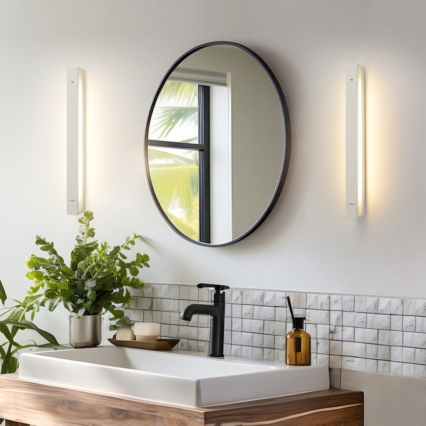 Brilagi - LED-Badspiegelleuchte AQUA LINE LED/18W/230V 60 cm IP44 weiß CRI 90