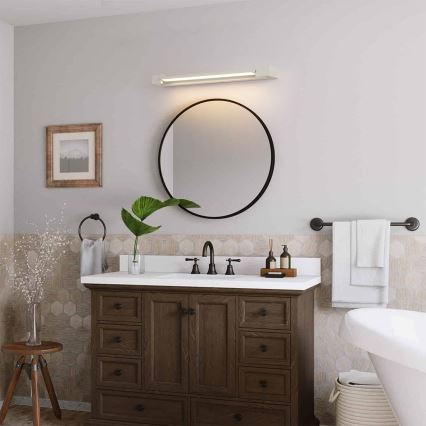 Brilagi - LED-Badspiegelleuchte AQUA LINE LED/18W/230V 60 cm IP44 weiß CRI 90