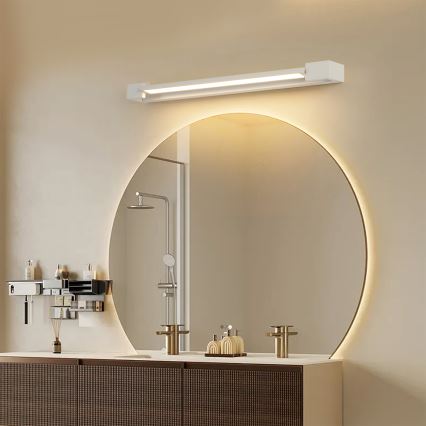Brilagi - LED-Badspiegelleuchte AQUA LINE LED/18W/230V 60 cm IP44 weiß CRI 90