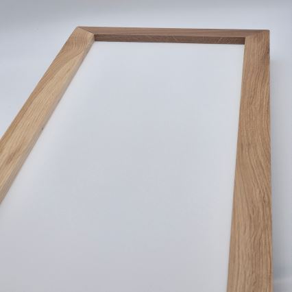 Brilagi - LED Badezimmer-Deckenleuchte WOODY FRAME LED/40W/230V 120x30 cm IP44 Eiche