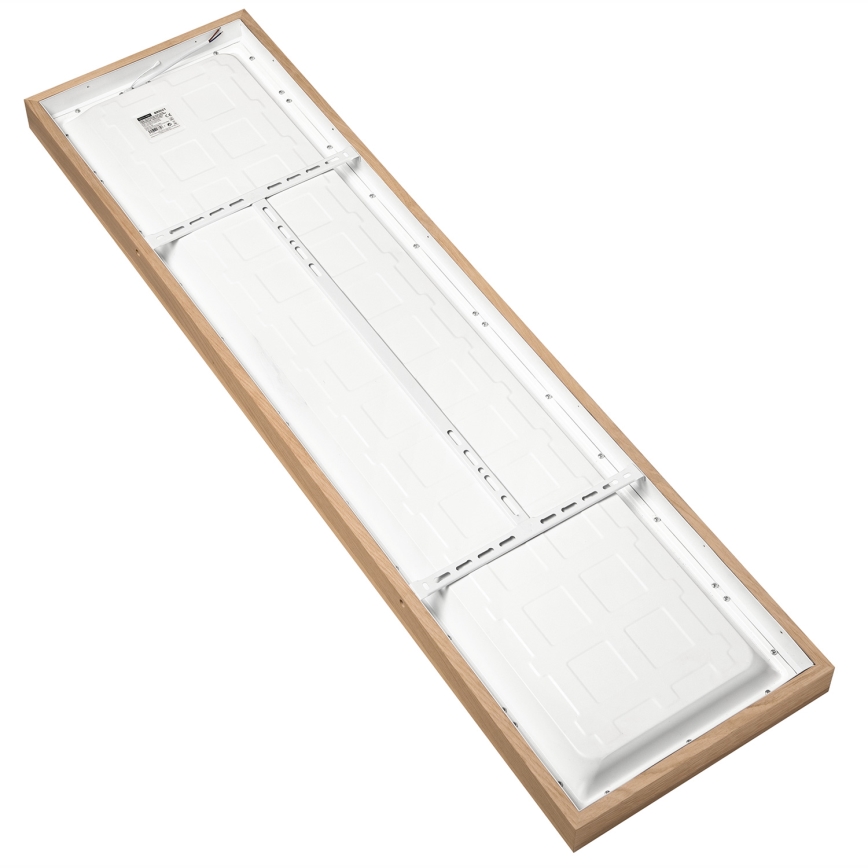 Brilagi - LED Badezimmer-Deckenleuchte WOODY FRAME LED/40W/230V 120x30 cm IP44 Eiche