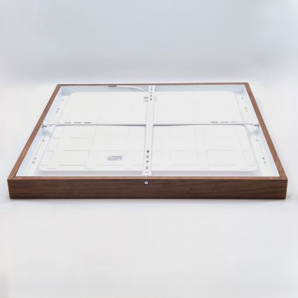 Brilagi - LED Badezimmer-Deckenlampe WOODY FRAME LED/40W/230V 60x60 cm IP44 Eiche Kirschbaum