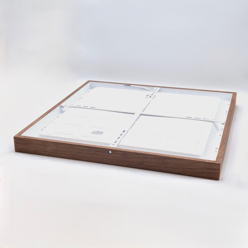 Brilagi - LED Badezimmer-Deckenlampe WOODY FRAME LED/40W/230V 60x60 cm IP44 Eiche Kirschbaum