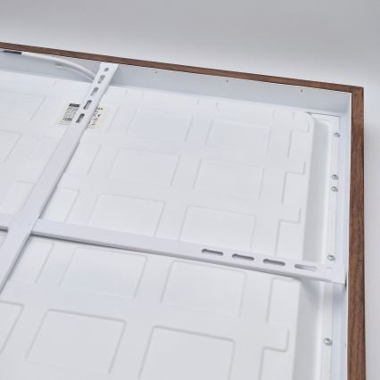 Brilagi - LED Badezimmer-Deckenlampe WOODY FRAME LED/40W/230V 60x60 cm IP44 Eiche Kirschbaum