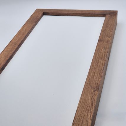 Brilagi - LED Badezimmer-Deckenlampe WOODY FRAME LED/50W/230V 120x30 cm IP44 Eiche Kirschbaum