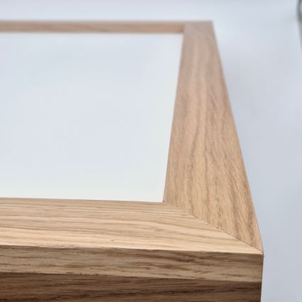 Brilagi - LED Badezimmer-Deckenleuchte WOODY FRAME LED/50W/230V 60x60 cm IP44 Eiche