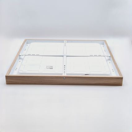 Brilagi - LED Badezimmer-Deckenleuchte WOODY FRAME LED/50W/230V 60x60 cm IP44 Eiche