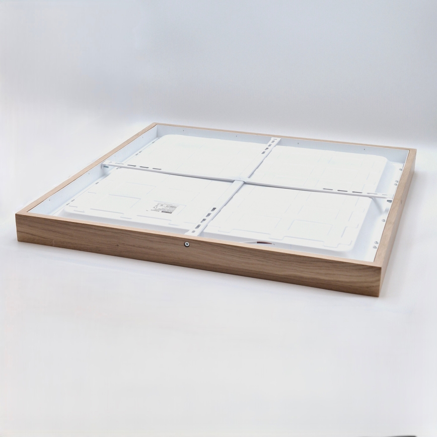 Brilagi - LED Badezimmer-Deckenleuchte WOODY FRAME LED/50W/230V 60x60 cm IP44 Eiche