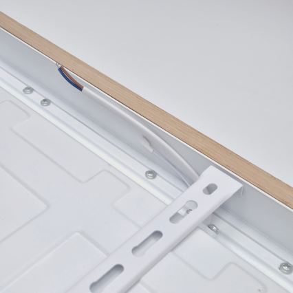 Brilagi - LED Badezimmer-Deckenleuchte WOODY FRAME LED/50W/230V 60x60 cm IP44 Eiche